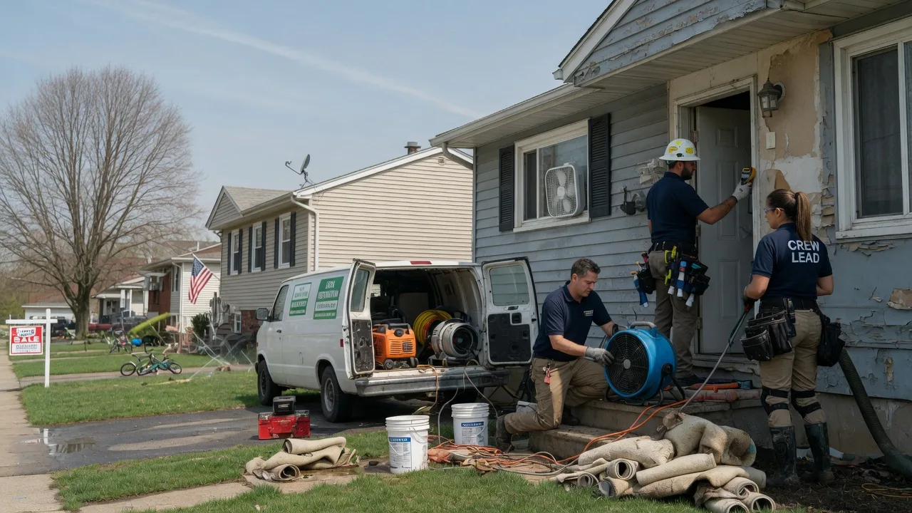 Flood Cleanup in Vienna, NJ near me